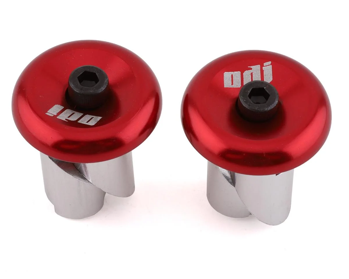 ODI Aluminum Bar Ends (Red) (Pair)